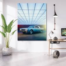Tablou Printat Masina de Epoca Americana – The Print Studio