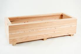 Just under 3.5 feet long. 1 5m Larch Wood Large Veggie Trough Planter 289 99