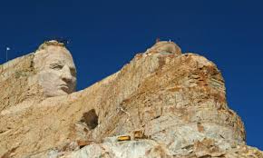 The sitting bull monument, on standing rock indian reservation near mobridge in corson county, south dakota, was built in 1953. The Crazy Horse Memorial It S The Largest Sculptural Project In History But Will It Ever Be Finished