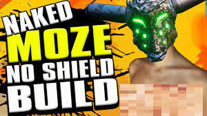 Borderlands 3 Naked Moze - No Shield Mayhem 10 Takedown Run Moze Build -  YouTube