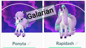 Rapidash (galarian) is a psychic & fairy pokémon which evolves from ponyta. Galarian Ponyta Evolution Into Galarian Rapidash Psychic Fairy Pokemon Galarian Form Pokemongo Youtube