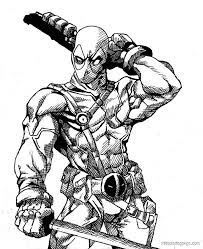 High quality coloring page of deadpool from the movie. Marvel Deadpool Printable Coloring Page Az Coloring Pages Superhero Coloring Superhero Coloring Pages Marvel Coloring
