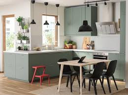 ❤ lass dich von den beliebtesten ikea küchen unserer mitglieder inspirieren! Grau Grune Kuche Mit Umweltfreundlichem Material Ikea Deutschland