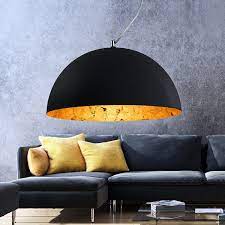 Weitere ideen zu hängelampe wohnzimmer, lampe, hängelampe. Luxus Hangelampe Hangeleuchte Studio Retro Vintage Used Look Deckenlampe Gold Industrial Lounge Wohnz Vintage Lampenschirme Lampe Deckenlampe