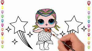lol baby 3 fish girl lol bebek 3 balik kiz boyama ve cizim sayfasi cocuklar icin nasil yapilir lol cizim hayvan boyama sayfalari