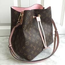 Louis Vuitton Lv Woman Drawstring Bag Monogram With Pink Interior Louis Vuitton Handbags Outlet Vintage Louis Vuitton Handbags Louis Vuitton