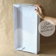 Caixinha De Acetato Com Tampa Colorida 10 Caixas De Papel E Acetato 45x24x7 Cm Retangular Branco No Elo7 Que Mimo De Caixa 10741bb Caixa De Papelao Caixa De Papel Caixa