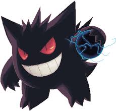 Gengar Con Bola De Sombra Ghost Pokemon Gengar Cool Pokemon