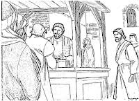 He called out to them, come, follow me and i will teach you how to fish for people. you see, jesus wanted peter and andrew to help him teach people about god's love for them. 4 7a Matthew The Tax Collector Bible Fun For Kids