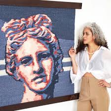 Handwoven Wall Decor, Bohemian, Accessory, Farmhouse Style Decor,  Scandinavian Textile Art, Wall Decor, Home Gift, Acoustic Panel Wall Art