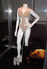 Hollywood Movie Costumes And Props Christina Aguilera S Costumes From Burlesque On Display Or Christina Aguilera Costume Cabaret Costume Burlesque Costumes