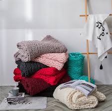 So, i did what any designer would. Wholesale Decorative Thick Chenille Knitted Throw Weighted Blanket For Winter China Thick Blanket And Throw Weighted Blanket Price Made In China Com