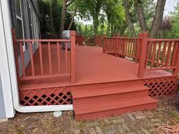 I also have a few brand new pieces of pressure treated decking that have. Tips For Applying Solid Deck Stain Dengarden