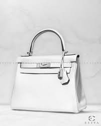 The skins arrive at the factory already laid out in perfect symmetry, ready. Hermes Kelly 28 White Quot Ghost Quot Clemence Leather In Victoria Australia For Sale 11035430