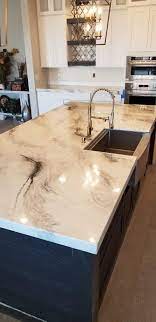Icoat Beautiful White Countertops Make Kitchens Pop In 2021 Diy Countertops Cheap Diy Kitchen Countertops Cheap Countertops
