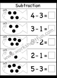Count the fruits, fill in the blanks with their numbers and find the. Subtraction Free Printable Worksheets Worksheetfun