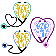 Download Nurse Stethoscope Svg Cuttable Frames