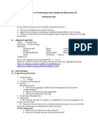 Lesson Plan In Tle 7 Sewing Scissors 4a S Lesson Plan Free Lesson Plans Printables Lesson Plan Examples