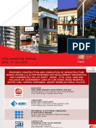 Pembinaan tetap teguh sdn bhd is a reputable infrastructure and earthwork contractor in klang valley. Example Presentation Apvo Horticulture And Gardening Industries