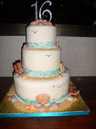 4.6 out of 5 stars. Beach Seashell Theme Sweet 16 Cakecentral Com