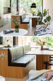 this kitchen island saves space in a
