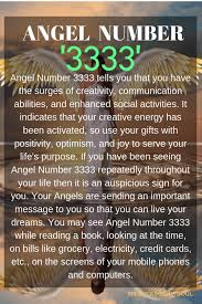 Angel Number 3333 You Have The Stream Of Creativity And Communication Ability Angel Numbers 2323 Angel Number Angel