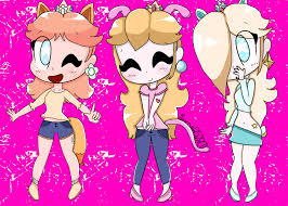 Whenever she got near the water, she immediately recovered with her special. Modern Daisy Peach Rosalina By Https Www Deviantart Com Luna2528cp On Deviantart Anime Daisy Peach