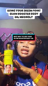 Lotion to Use with Skeen Point Glow Booster Oil