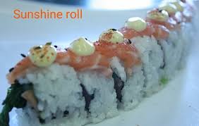The resolution of png image is 714x720 and classified to sushi roll ,rock n roll ,cinnamon roll. Sunshine Roll Picture Of Ninja Sushi Del City Tripadvisor