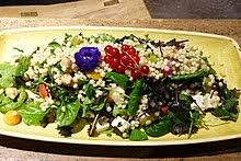 Rinse and dry the head of cauliflower and carefully cut off the bottom stalk without removing too much of the core. Couscous Wikipedia