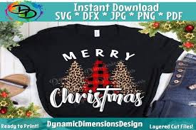 Download Merry Christmas Graphic By Dynamicdimensions Creative Fabrica Christmas Svg Christmas Shirts Merry And Bright PSD Mockup Templates