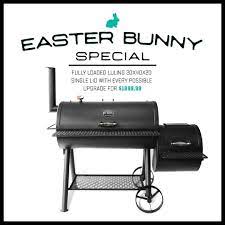The Easter Bunny Came Early This Year Hop On Over To Our Website For This Unbeatable Deal On A Fully Loaded 20x40x20 Single Lid Easter Bunny Bunny Smoker Pit