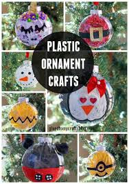10 Fabulous And Super Easy Plastic Ornament Crafts Kids Christmas Ornaments Christmas Ornament Crafts Holiday Crafts For Kids