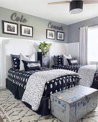 Apart from the bed, the bedroom has many other vital things. Interior Design Kids Decor On Instagram Loving The Contrast Credit To Greybirchdesigns Interior Design Kids Bedroom Kids Interior Design Room