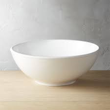 Fenton silver crest white milk glass large chip bowl crimped. Shop Big Reveal Large White Bowl White Serving Bowl With Wide Ledge Made Of High Quality Porcelain And Twice Fired For Extra Dura White Bowls Modern Bowl Bowl