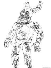 Explore springtrap posts on pholder | see more posts about fivenightsatfreddys, funkopop and f na f. Animatronics Coloring Pages Cartoons Animatronics Springtrap 5 Printable 2020 0537 Coloring4free Coloring4free Com