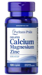 In some people, magnesium might cause. Chelated Calcium Magnesium Zinc 100 Caplets Calcium Magnesium Puritan S Pride