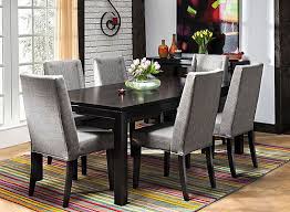 The Logan 7 Piece Dining Set Features A Rich Finish Clean Lines And Precise Detailing So Y Dining Room Sets Elegant Dining Room Furniture Elegant Dining Room