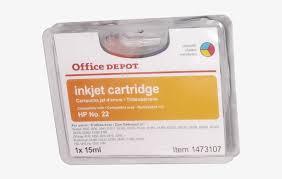 Limited time sale easy return. Office Depot Compatible Hp No 22 Inkjet Cartridge Gadget Png Image Transparent Png Free Download On Seekpng