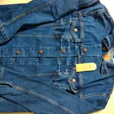 Мужские джинсы vintage levis 517 boot cut usa made jeans 40x30 distressed. Original Jaket Jeans Levis Made In Usa Import Biowash Polos Jaket Levis Terbaru Terlaris Shopee Indonesia