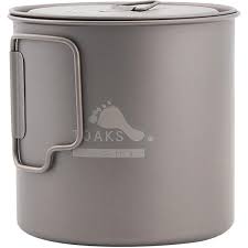 Toaks Light Titanium 650ml Outdoor Camping Cook Pot Pot 650 L