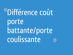 Installez une porte coulissante à galandage grâce à nos systèmes à galandage encastrables et faites disparaître votre porte dans le mur pour une ouverture totale. Difference Cout Porte Battante Porte Coulissante 9 Messages