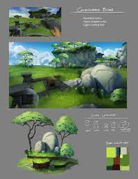 From Concept To Creation This Is Where Our Grasslands Biome Started Grassland Biome Biomes Concept Art