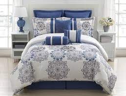 Maybe you would like to learn more about one of these? 9 Piece King Kasbah Blue And Gray Comforter Set Comforter Sets Blue And Grey Bedding Blue Bedding Sets