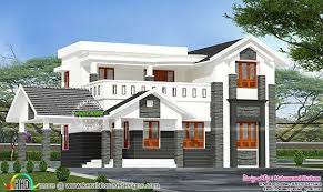 244 Square Yard Modern 4 Bedroom Home Kerala House Design House Design Modern Style House Plans