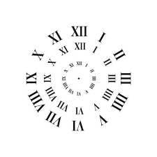 Stellen sie dem kind einfach mündlich die. Stencil Clock Face Roman Numerals 3 Sizes Roman Numeral Clock Face Clock Template Clock Face