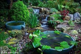 Front yard and backyard landscaping ideas that include a small pond, some decorative rocks, a bench, a water fountains and a garden path along the pond add harmony and balance to your house exterior design and improve the way your home looks and feels. Acorn Ponds Waterfalls Blogs Pond Designs Landscape Ideas In Rochester Ny