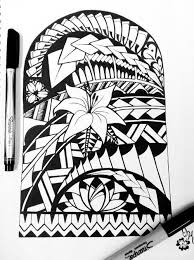 Samoan Tattoo On Tumblr Desenhos Maori Tatuagem Maori Maori