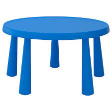 mammut children s table indoor outdoor blue 331 2 85 cm ikea produtos ikea mesa para crianca atividades de alfabetizacao