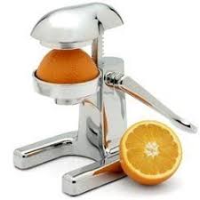 Metrokane Mighty Oj Manual Citrus Juicer Chrome Juice Press Amazon Com Kitchen Dining Manual Juicer Juicer Citrus Juicer